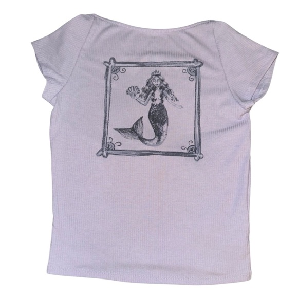 NWOT Kimchi Blue Graphic Mermaid Tile Nadia UO Exclusive - Picture 5 of 9